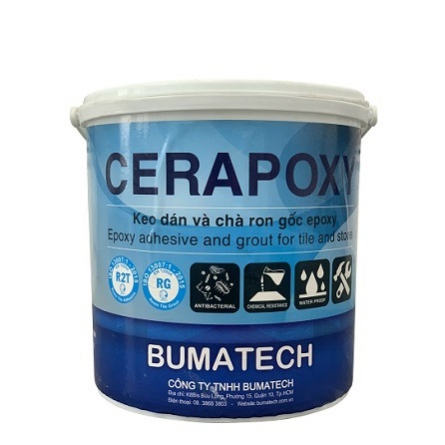 Anti chemical tile grout Cerapoxy