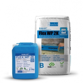 Flexible, two components cementitious waterproofing FLEX WP 2K