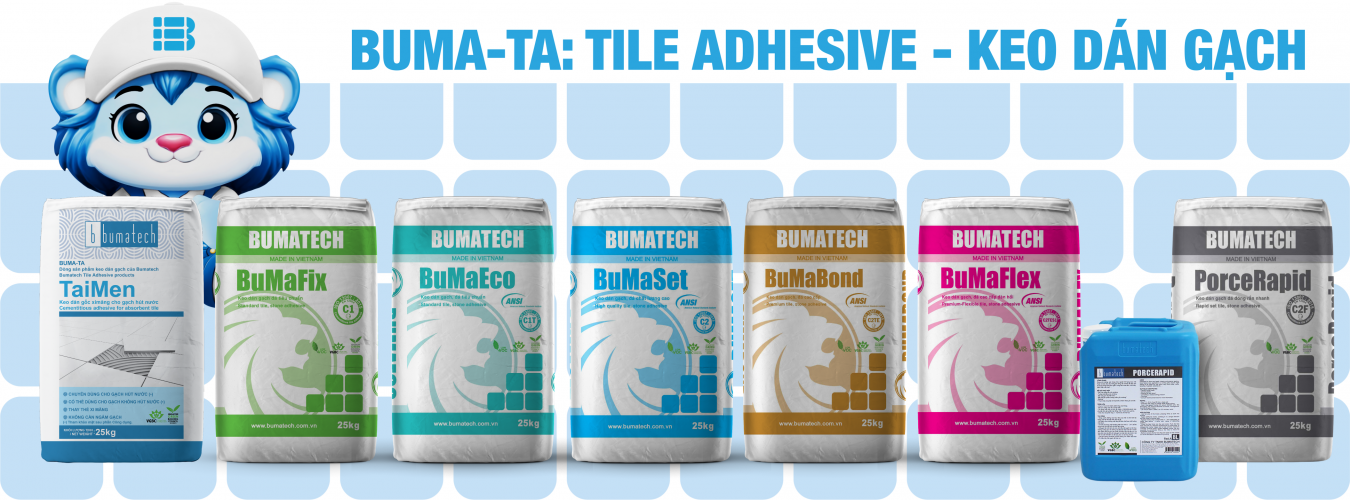 Keo dán gạch - Tile adhesive