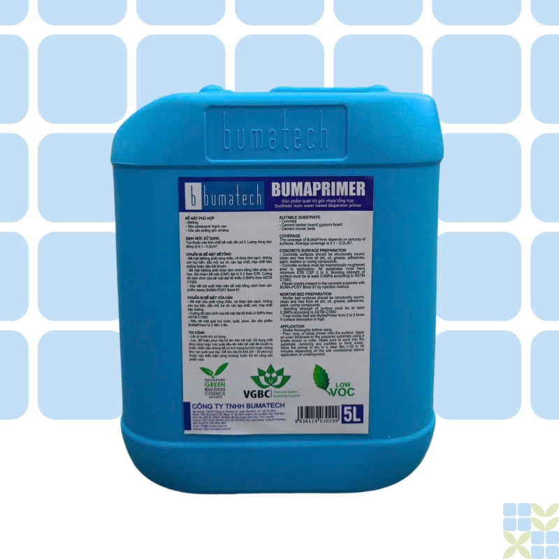 BuMaPRIMER - Lớp lót gốc nhựa cho vữa tự san phẳng