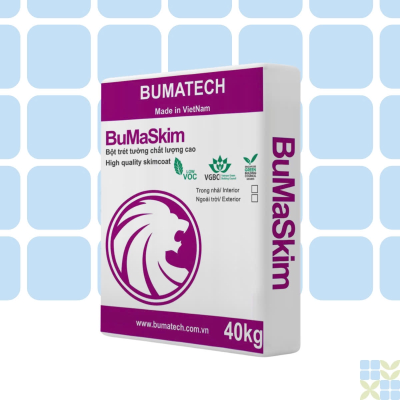 BuMaSKIM IW - Bột trét cho tường nội thất