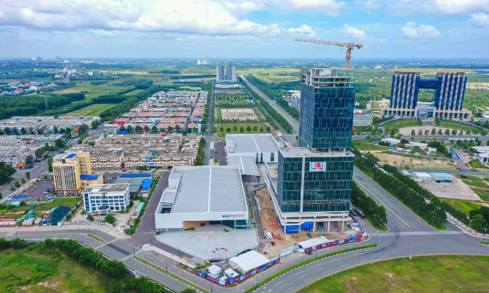 TRUNG TÂM TRIỂN LÃM WTC VÀ TÒA NHÀ VĂN PHÒNG – THƯƠNG MẠI – DỊCH VỤ BECAMEX