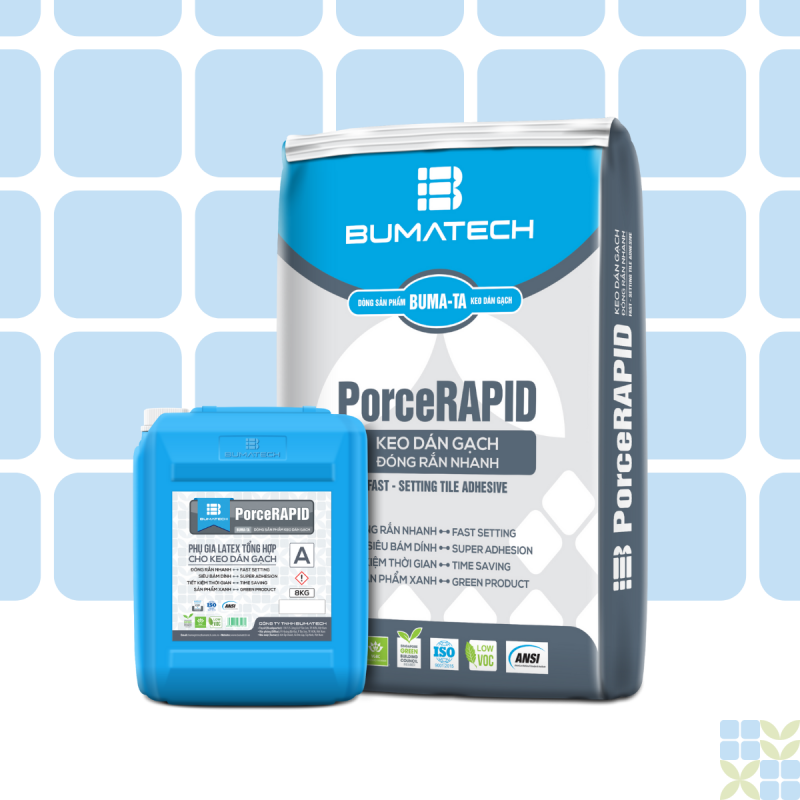 PorceRAPID – Rapid-Setting Tile Adhesive