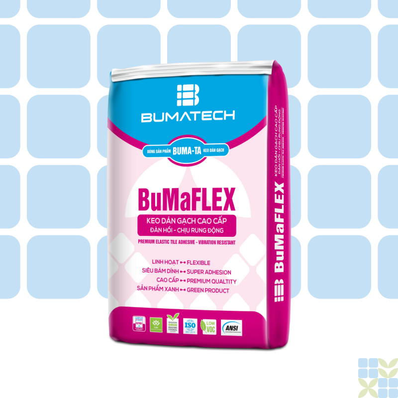 BuMaFLEX – Premium Flexible Tile Adhesive, Vibration Resistant