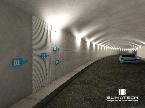 ỐP LÁT HOÀN THIỆN TƯỜNG HẦM GIAO THÔNG