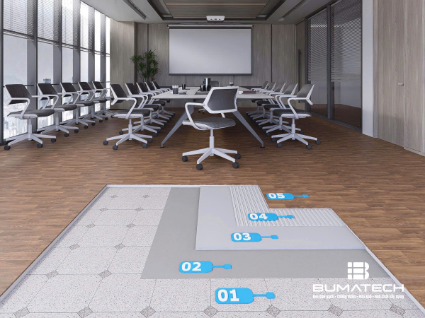 DÁN SÀN VINYL TRÊN SÀN GẠCH CŨ TRONG NHÀ