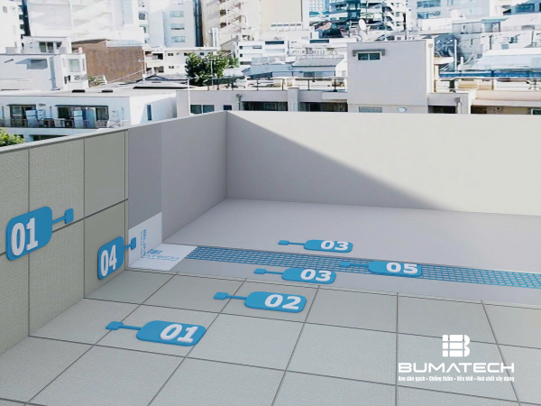 CHỐNG THẤM SÀN MÁI GẠCH CŨ