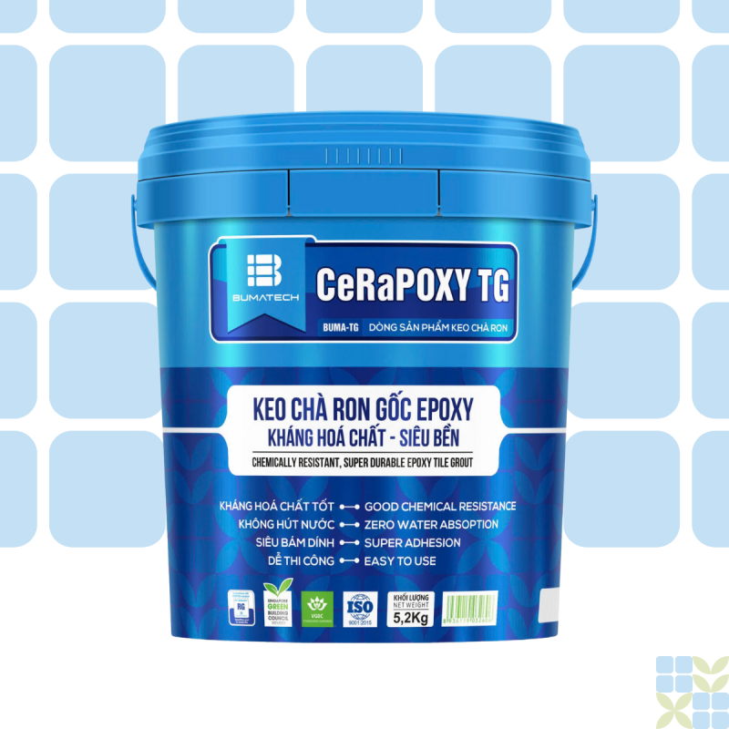 Anti chemical tile grout Cerapoxy