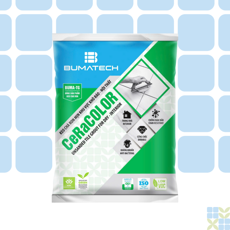 CeRaCOLOR – Fine Cement-Based Tile Grout for Dry Interior Areas