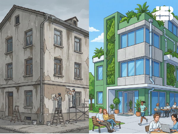 BV2.Xây dựng xanh khác gì với xây dựng truyền thống?