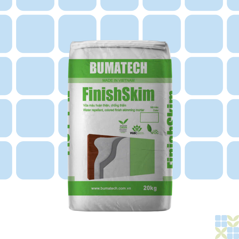 FinishSKIM - Bột trét hoàn thiện chống thấm, cho tường ngoại thất
