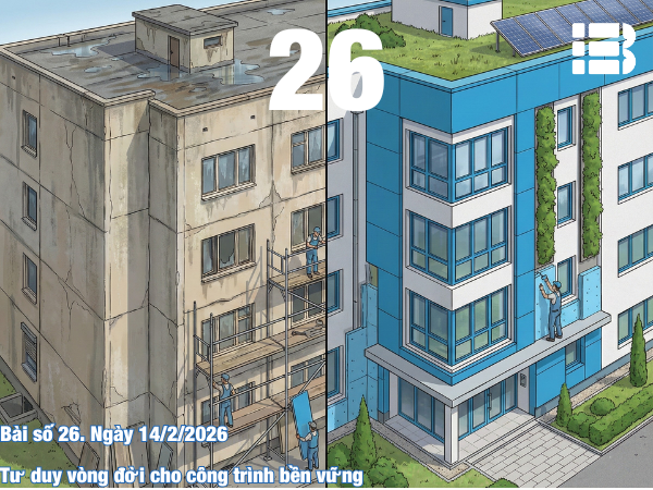 BV26.Cải tạo công trình cũ & phát triển bền vững