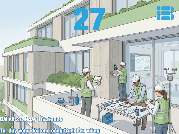 BV27.Đo lường & đánh giá hiệu quả bền vững trong xây dựng