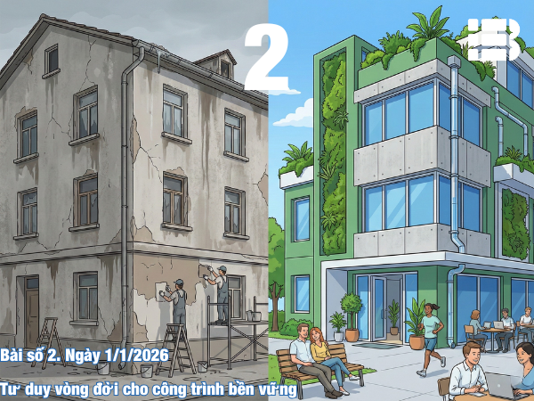 BV2.Xây dựng xanh khác gì với xây dựng truyền thống?