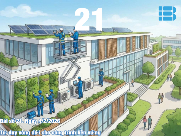 BV21.Bảo trì & vận hành trong xây dựng bền vững