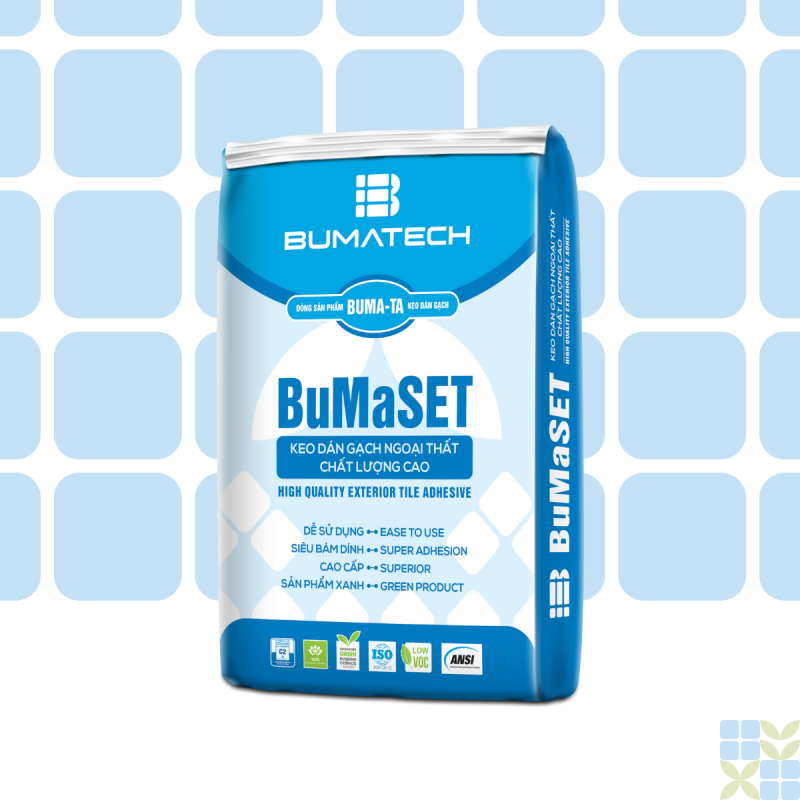 BuMaSET – Exterior Tile Adhesive, High Quality