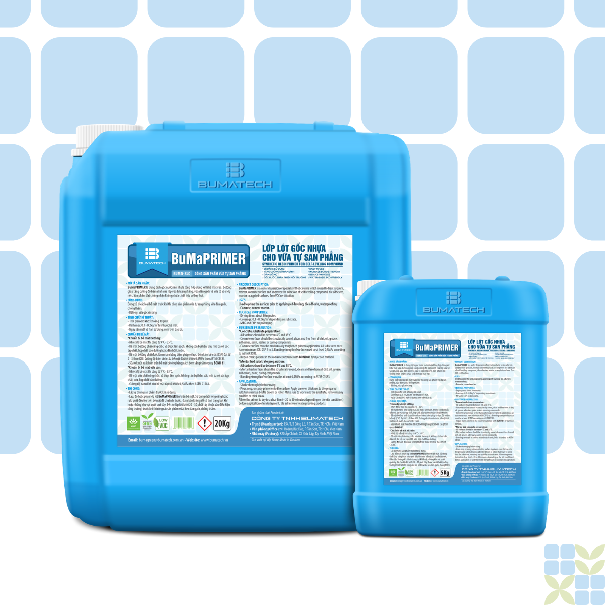 BuMaPRIMER - Lớp lót gốc nhựa cho vữa tự san phẳng