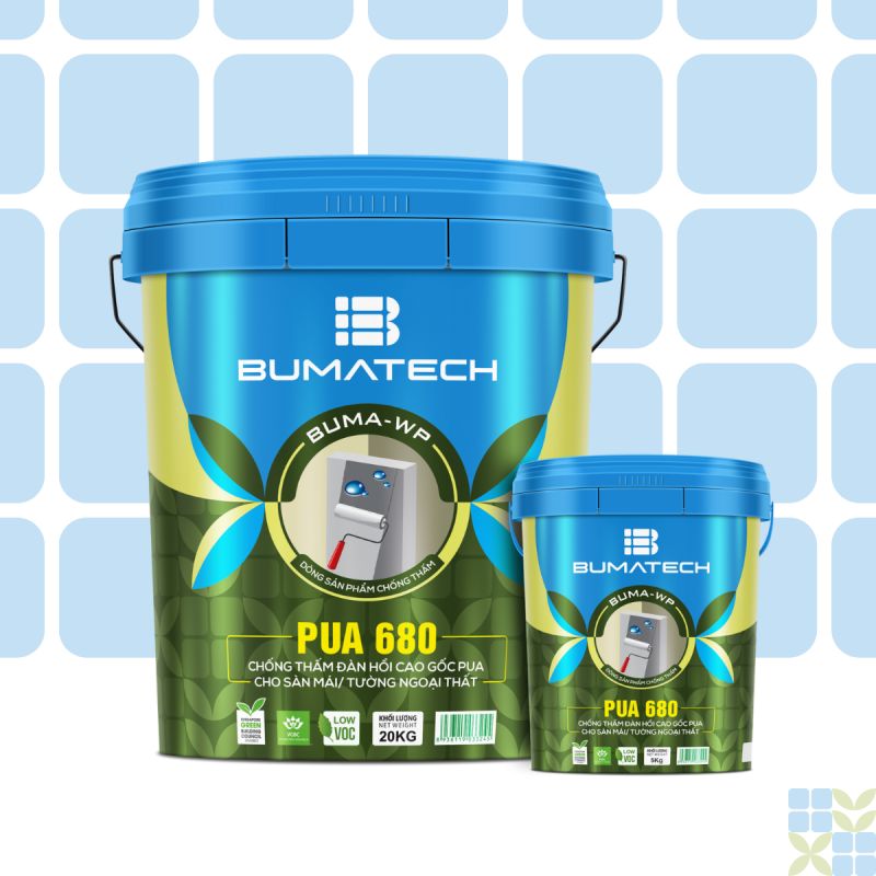 PUA 680 - High-elasticity PU-based waterproofing for roofs