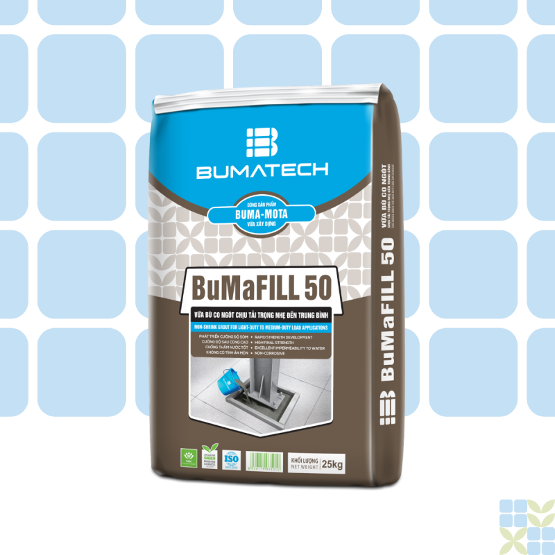 High strength non-shrink cementitious grout, grade 50