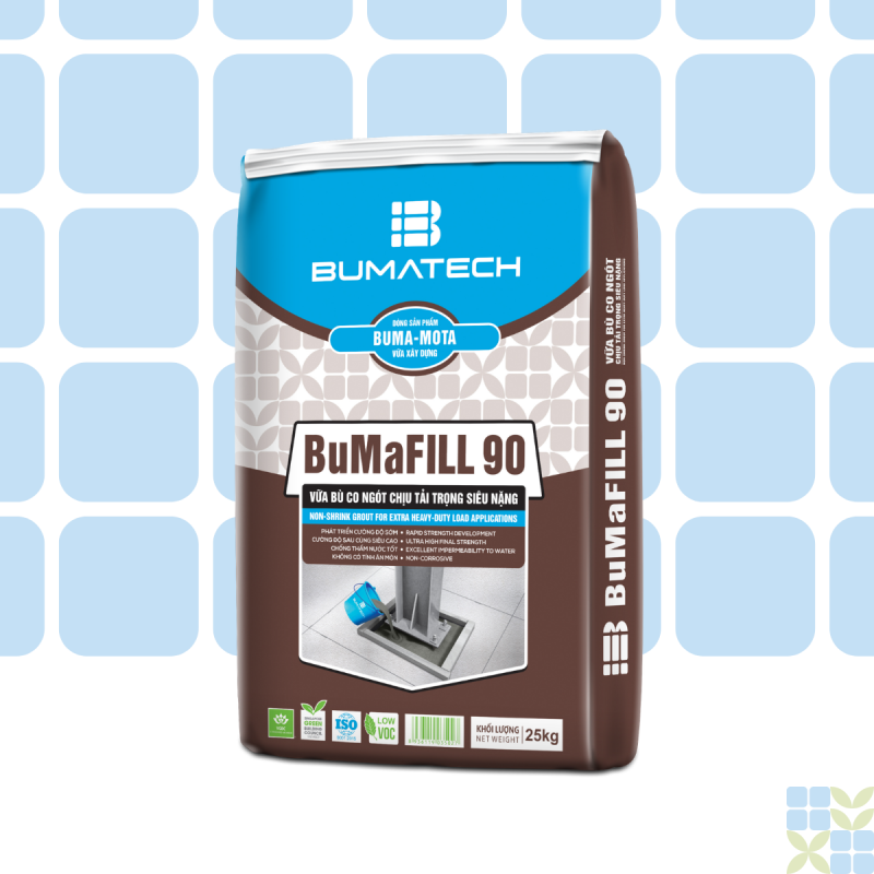 Ultra high strength nonshrink cementitious grout, grade 90