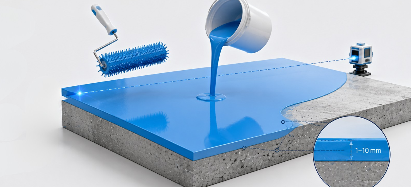 Self levelling compound