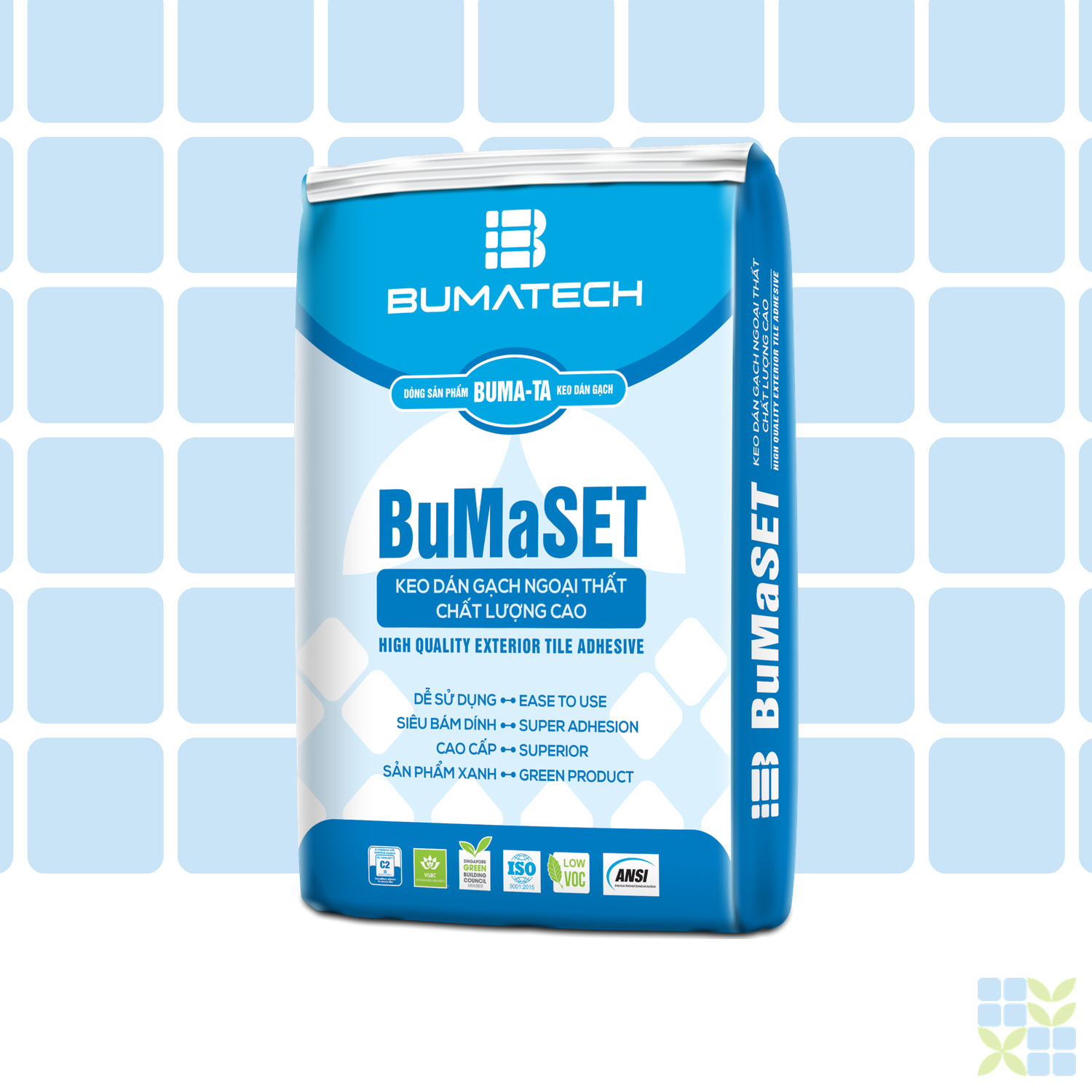 BuMaSET – Exterior Tile Adhesive, High Quality