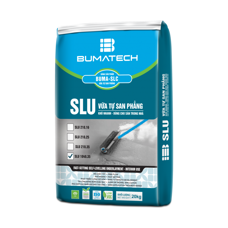 SLU 1040.35 - Vữa tự san phẳng khô nhanh, dày 10-40mm