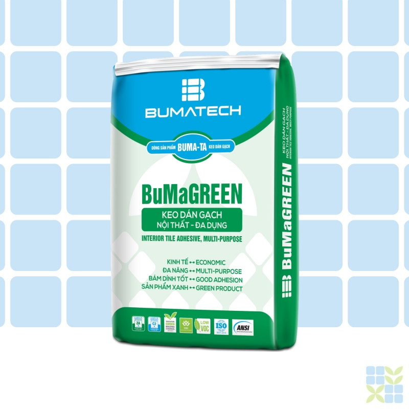 BuMaGREEN – Keo dán gạch nội thất, đa dụng