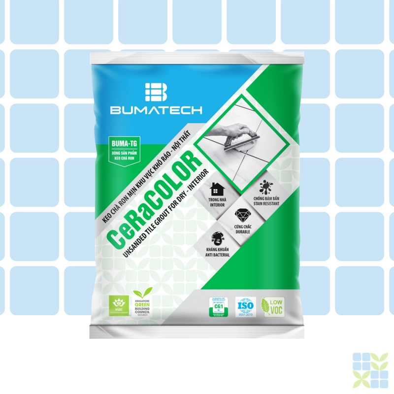 CeRaCOLOR – Fine Cement-Based Tile Grout for Dry Interior Areas