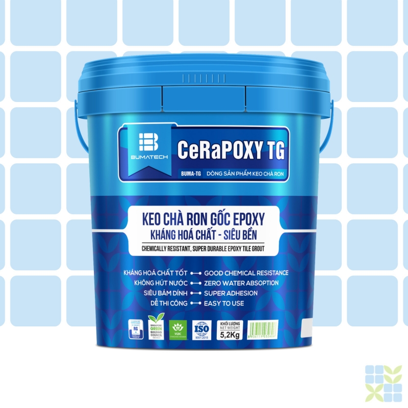 CeRaPOXY TG - Ultra-durable epoxy grout with excellent chemical resistance