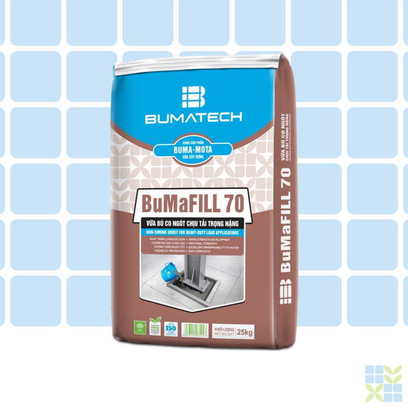 BuMaFILL 70 - Vữa bù co ngót, chịu tải trọng nặng