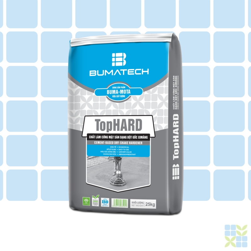 Cementitious dry-shake hardener TopHard